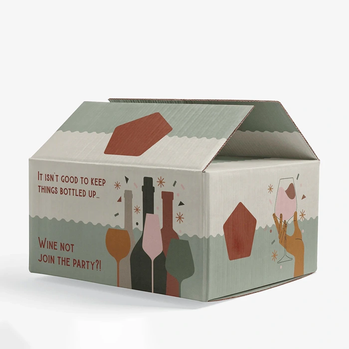 Custom Logo Printed Shipping Boxes